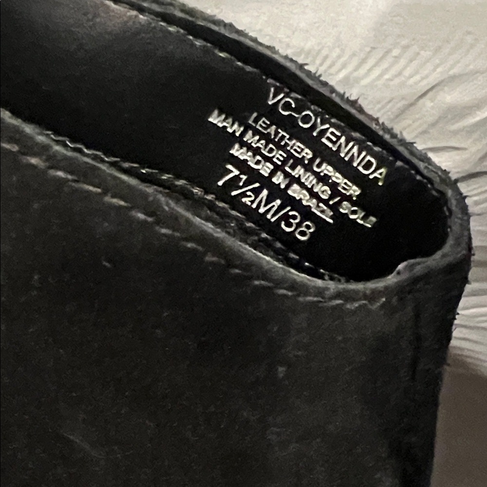 Vince Camuto Black Knee-High Boots New 7.5 - Picture 3 of 4